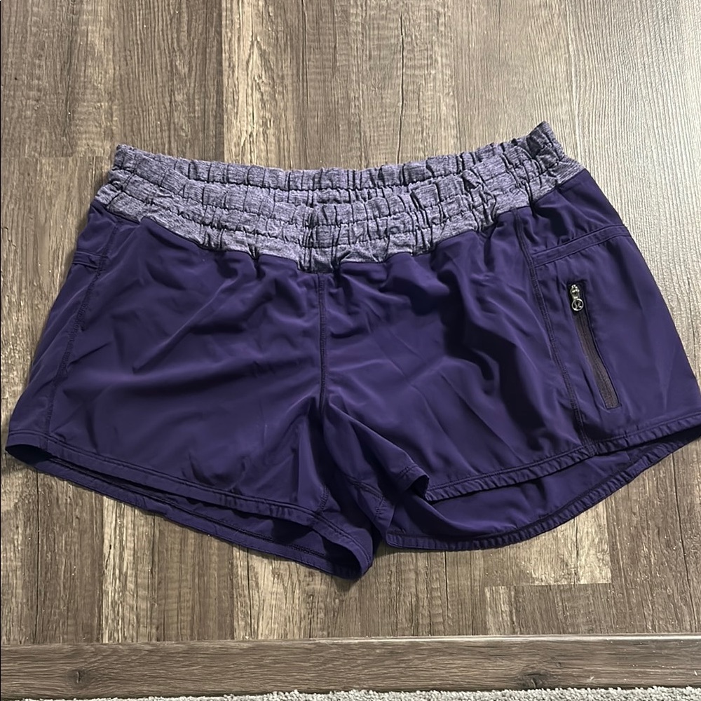 Lululemon purple tracker shorts 2.5